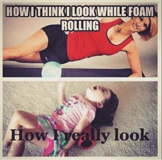 Foam rolling why you should do it and my favourite body parts to roll...